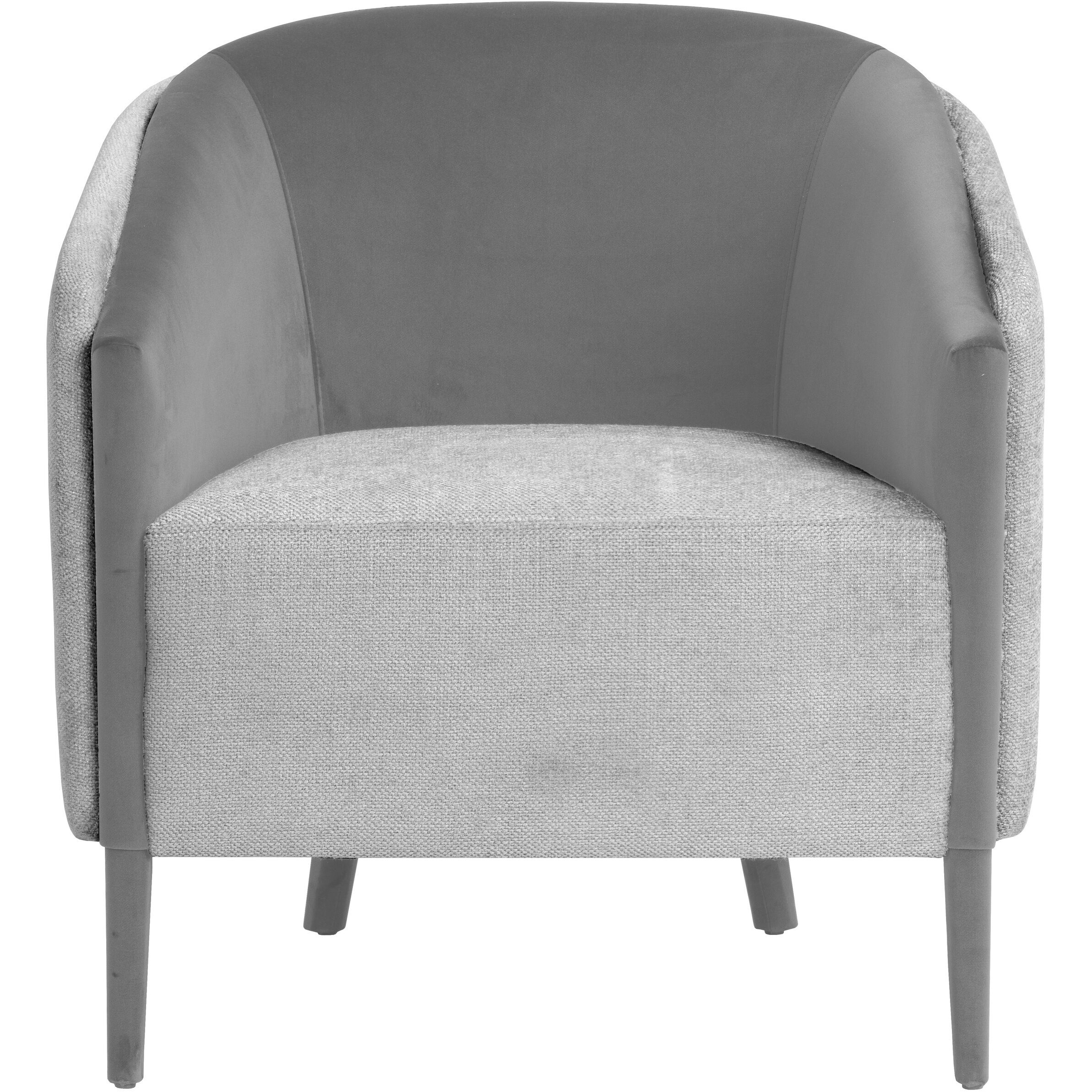 Sheva San Remo Winter Cloud / Antonio Charcoal Armchair
